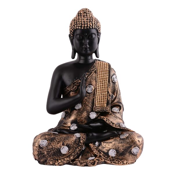 Buddha Idol Statue Showpiece Gift Gifting Item Polystone Home Decor Decoration - Image 3