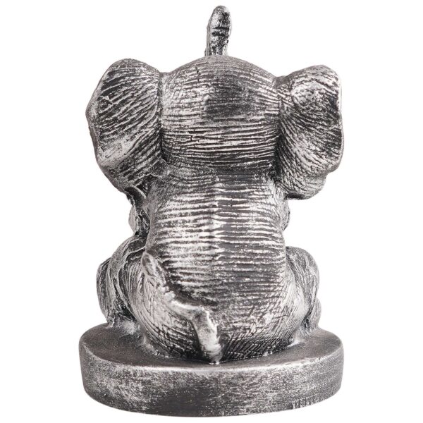 Resin Elephant Playing Musical Instrument Showpiece For Home Dcor Living Room Bedroom Table Top - Image 3