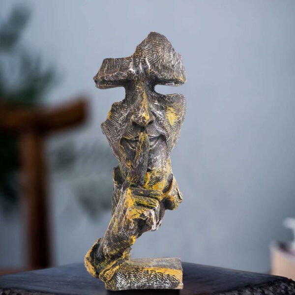 Face Statue for Living Room/Bedroom/Home/Office House, Big Size murti Antique Idol Abstract Art Decor showpiece Good for Gifts an Any Occasion Anniversary